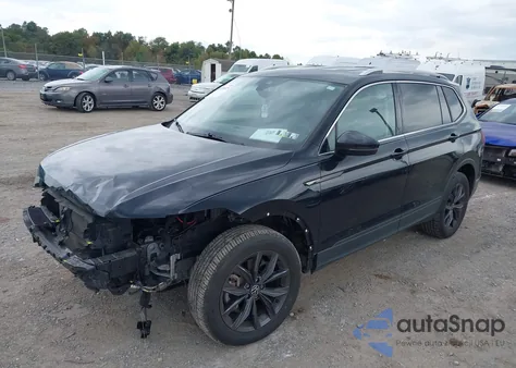 2022 Volkswagen Tiguan 2.0T Se из США, поврежденный, VIN 3VV2B7AXXNM027266